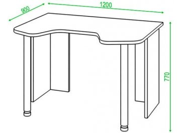 Письменный стол СКЛ-Игр120 Н
