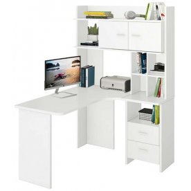 Письменный стол СКЛ-Угл130+НКЛХ -120 БЕ ПРАВ