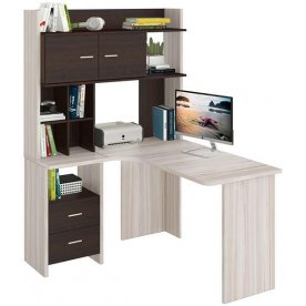 Письменный стол СКЛ-Угл130+НКЛХ -120 КВ ЛЕВ