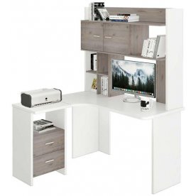 Письменный стол СКЛ-Угл130+НКЛХ -130 БЕН ЛЕВ