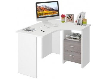 Письменный стол СКЛ-Угл 120 БЕН ПРАВ