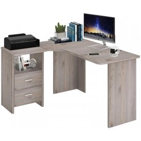 Письменный стол СКЛ-Угл 130 Н ЛЕВ