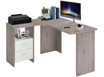 Письменный стол Беланта-Угл 130 НБЕ ЛЕВ