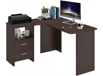 Письменный стол Беланта-Угл 130 В ЛЕВ