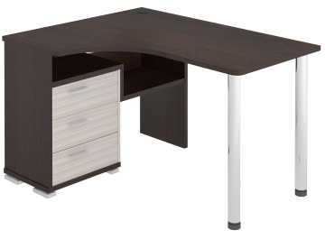 Стол компьютерный СР-132С-130 венге / карамель