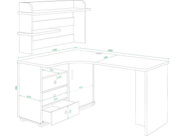 Письменный стол СР-145