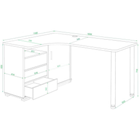 Письменный стол СР-145С