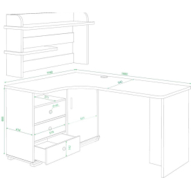 Письменный стол СР-165