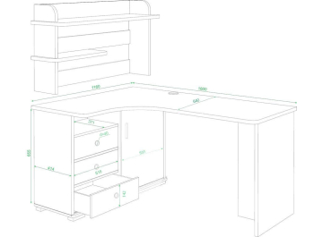 Письменный стол СР-165