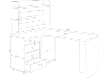 Письменный стол СР-165