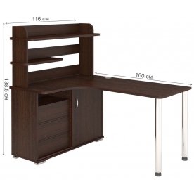 Письменный стол СР-165М В-ЛЕВ левый