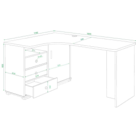 Письменный стол СР-165С