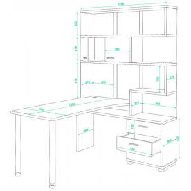 Письменный стол СР-420/130