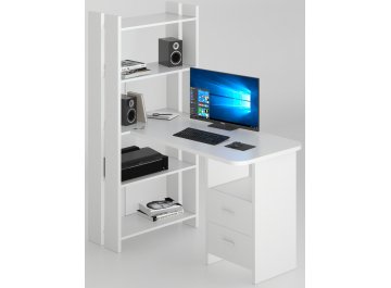 Письменный стол СТЛ-ОВ+С100РПрям БЕ