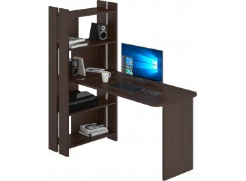 Письменный стол СТЛ-ОВ+С120РПрям без тумбы БЕ венге