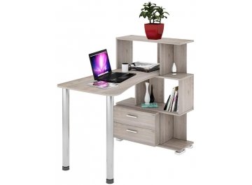 Письменный стол СЛ-5-3СТ-2+БЯ Н