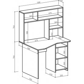 Письменный стол Лайт-17