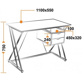 Письменный стол WRX-14