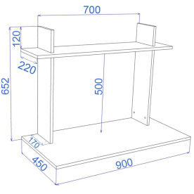 Стол для ноутбука СтТ1