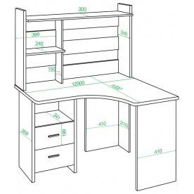 Компьютерный стол Орина