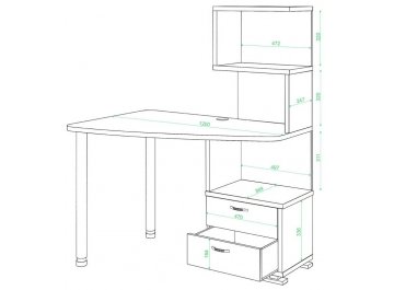 Компьютерный стол СКМ-60