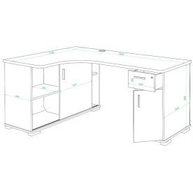 Компьютерный стол Жаспера-140М