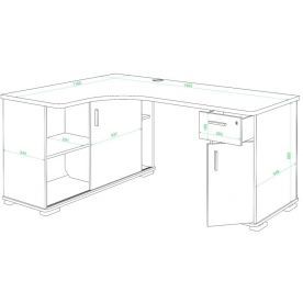 Компьютерный стол СР-140М