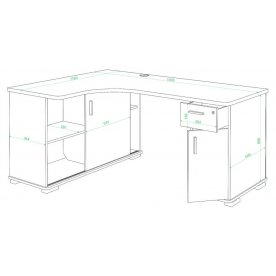 Компьютерный стол СР-140М