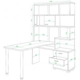 Компьютерный стол СР-420 / 130