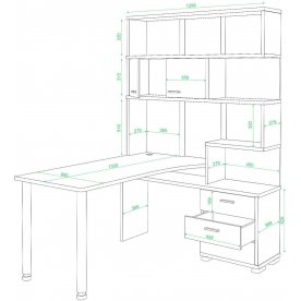 Компьютерный стол СР-420 / 130