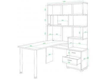 Компьютерный стол Жаспера-420 / 150