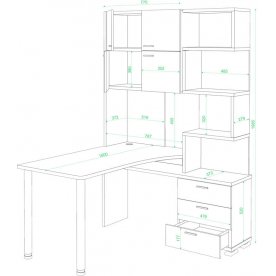 Компьютерный стол СР-500М / 160