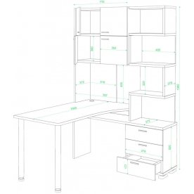 Компьютерный стол СР-500М / 190
