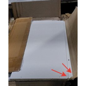 Стол письменный Kiwi белый  - Уцененный экземпляр