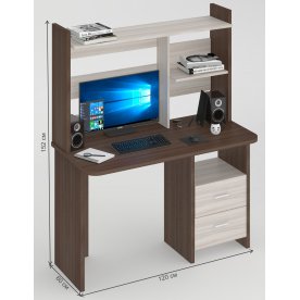 Письменный стол СКЛ-Прям120Р