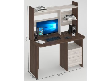 Письменный стол СКЛ-Прям120Р