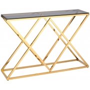 стекло smoke / сталь золото