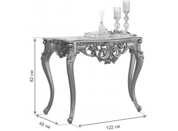 Консоль мебельная Мэри бронза