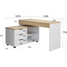 Письменный стол Скайлайт СЛ-21К