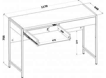 Письменный стол СПм-402