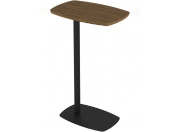 Приставной столик Дей дуб американский / черный