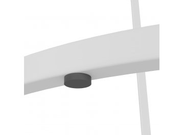 Приставной столик Остин дуб янтарный / белый