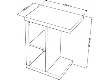 Приставной столик Энкель