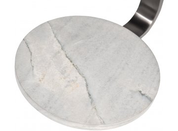 Приставной столик Мейс черный / серый