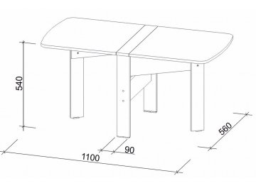 Стол-книжка СтК6