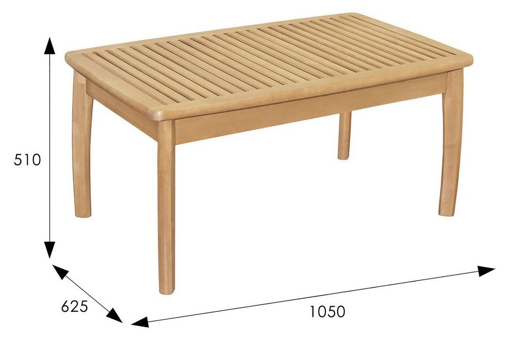 Журнальный стол Массив бук