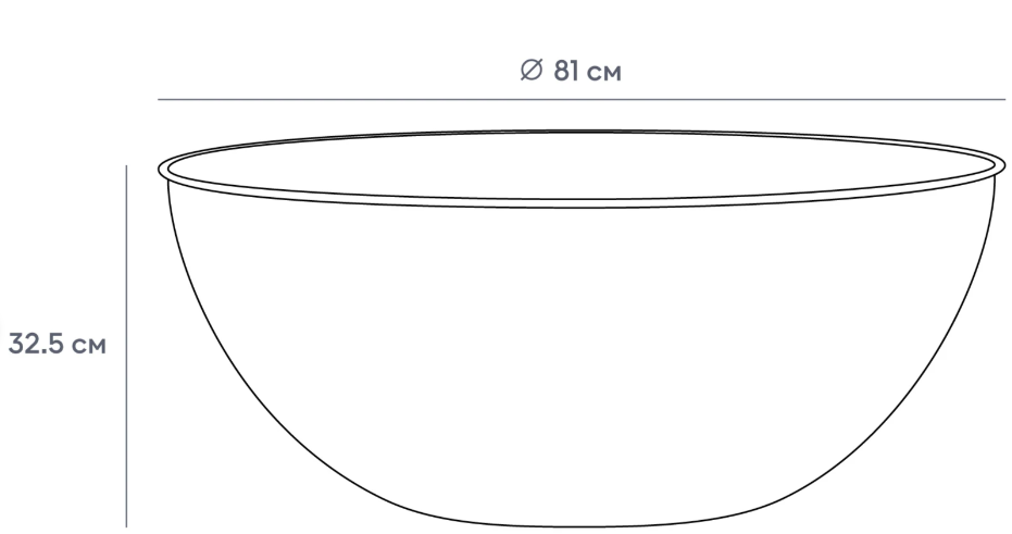 Столик журнальный Aweto major белый / черный