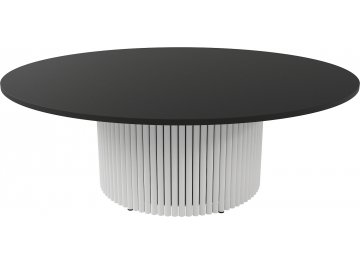 Журнальный столик Trubis Wood 100x40x100 белый