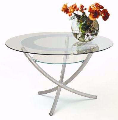 Журнальный стол Дуэт 4 алюминий