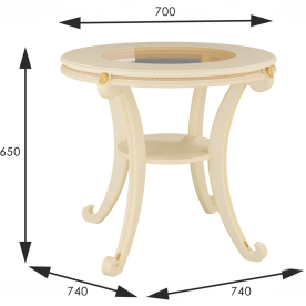 Журнальный стол Глория С